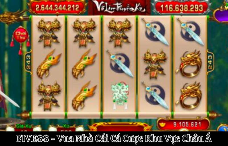 Giới thiệu game nổ hũ Lộc đỉnh ký Five88